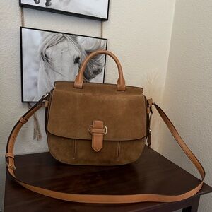 Michael Kors suede tote